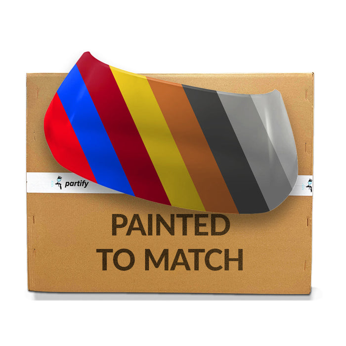 2019-2021 Audi A6 Quattro CAPA Certified Hood Steel - AU1230136-Partify-Painted-Replacement-Body-Parts