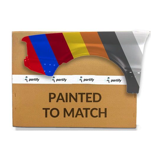 1993-1995 Audi 90 Front CAPA Certified Driver Side Fender 4 Door Sedan - AU1240105-Partify-Painted-Replacement-Body-Parts