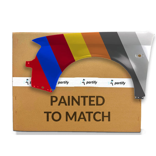 1998-2001 Audi A6 Front CAPA Certified Driver Side Fender W/Side Repeater Lamp Hole 2.8L V6 - AU1240112-Partify-Painted-Replacement-Body-Parts