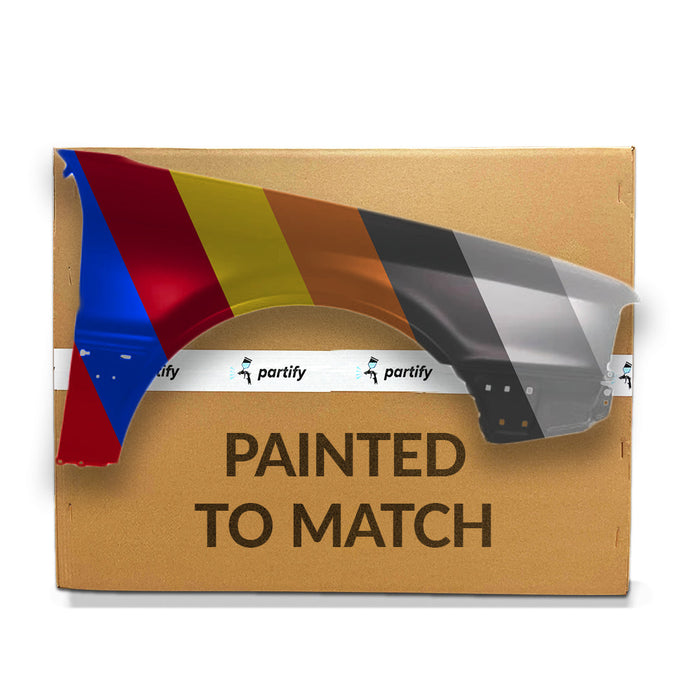 1993-1995 Audi 90 Front CAPA Certified Passenger Side Fender 4 Door Sedan - AU1241107-Partify-Painted-Replacement-Body-Parts