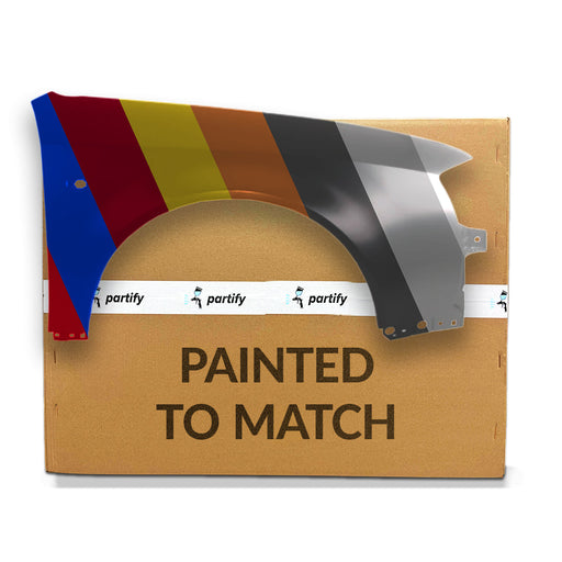 1998-2001 Audi A6 Front CAPA Certified Passenger Side Fender W/Side Repeater Lamp Hole 2.8L V6 - AU1241112-Partify-Painted-Replacement-Body-Parts