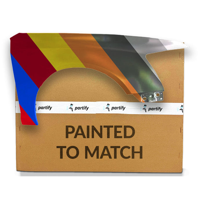 2009-2011 Audi A6 Front CAPA Certified Passenger Side Fender Aluminum - AU1241123-Partify-Painted-Replacement-Body-Parts