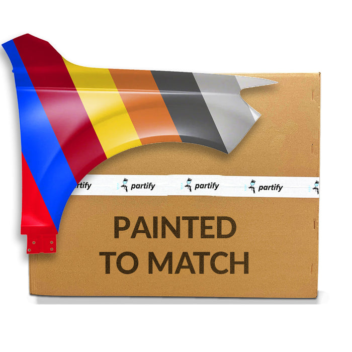 2007-2015 Audi Q7 Front CAPA Certified Passenger Side Fender Aluminum - AU1241131-Partify-Painted-Replacement-Body-Parts