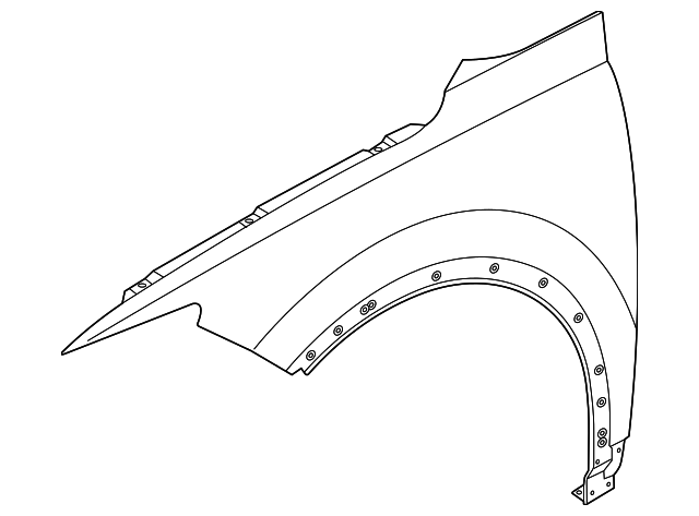 Audi Q4 e-tron Fender - AU1241151