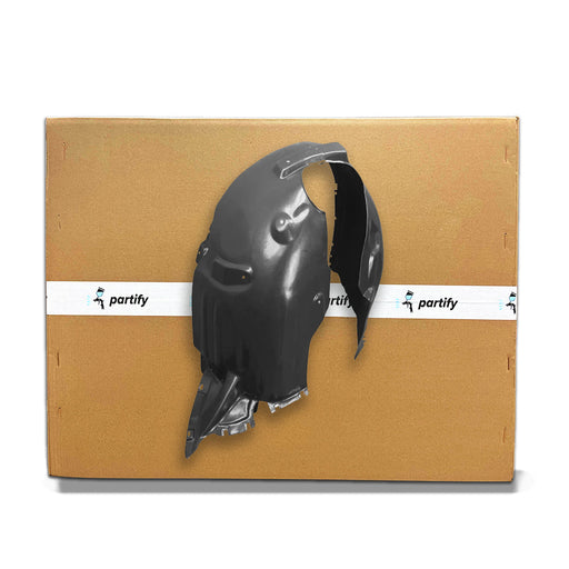 2015-2020 Audi A3 CAPA Certified Passenger Side Fender Liner Mat: Pe/Vacuum Form Convertible/Sedan - AU1249142C-Partify-Painted-Replacement-Body-Parts