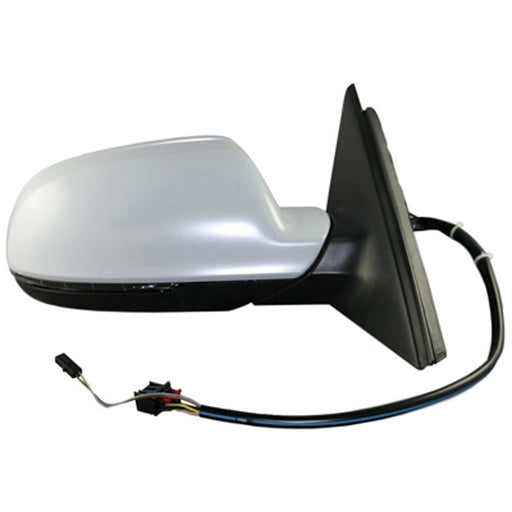 Audi A3 Passenger Side Door Mirror Power Folding W/Signal Lamp W/O Auto Dimming Assembly - AU1321117