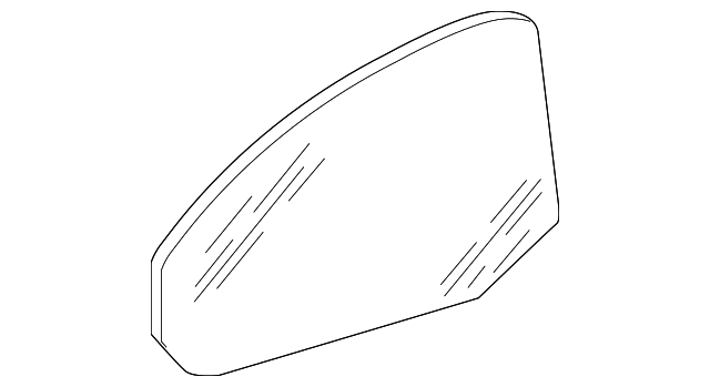 Audi Q3 Door Mirror Glass Heated - AU1325106
