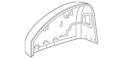 Audi Q3 Door Mirror Cover - AU1326104