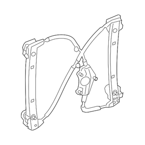 Front Passenger Side Window Regulator image