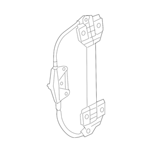 Rear Passenger Side Window Regulator image