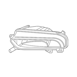 Passenger Side Fog Light Assembly image