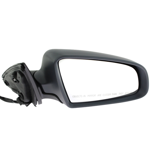 2005-2008 Audi A6 Passenger Side Door Mirror Power Heated W/Memory W/Puddle Lamp Pwr-Folding W/O Dimming Assembly - AU1321133-Partify-Painted-Replacement-Body-Parts