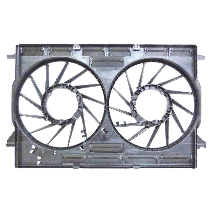 2018-2023 Audi Q5/Q5 Sportback/SQ5/SQ5 Sportback Engine Cooling Fan Shroud - AU3110102-Partify-Painted-Replacement-Body-Parts