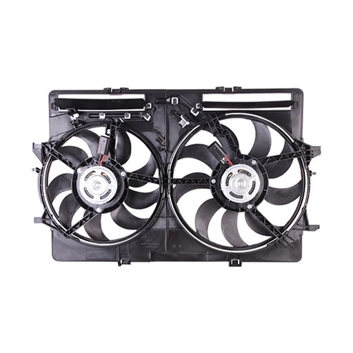 2009-2018 Audi A4/A5 Quattro/allroad/Q3/Q5 Elite/Hybrid/Hybrid Prestige/Land of Quattro/Luxury/Trendy Engine Cooling Fan Assembly Motor/Blade/Shroud Assembly 2L L4/3.2L V6 Sedan - AU3115113-Partify-Painted-Replacement-Body-Parts