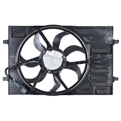2015-2021 Audi A3/Volkswagen e-Golf/Golf/Golf SportWagen/GTI Engine Cooling Fan Assembly 1.8L L4/2L L4 Convertible/Sedan - AU3115116-Partify-Painted-Replacement-Body-Parts