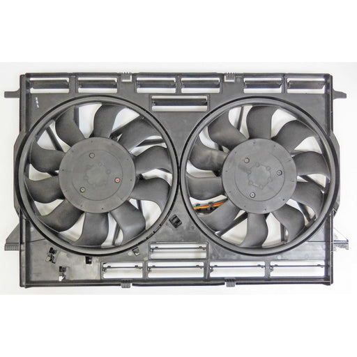 2018-2023 Audi Q5/Q5 Sportback/SQ5/SQ5 Sportback Engine Cooling Fan Assembly Motor/Blade/Shroud Dual Fan Assy - AU3115122-Partify-Painted-Replacement-Body-Parts
