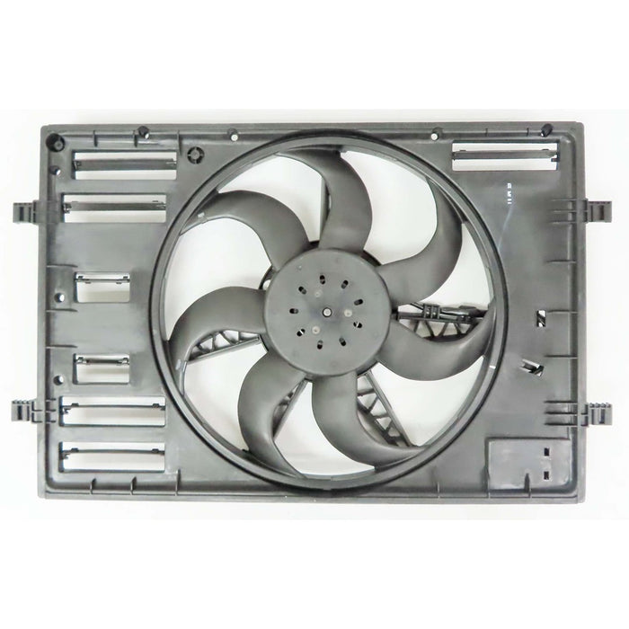 2016-2018 Audi A3 Sportback e-tron Engine Cooling Fan Assembly - AU3115123-Partify-Painted-Replacement-Body-Parts