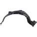 2006-2008 Acura TSX Front Passenger Side Fender Liner - AC1249121-Partify-Painted-Replacement-Body-Parts