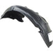 2012-2017 Audi A6 Front Passenger Side Fender Liner - AU1249126-Partify-Painted-Replacement-Body-Parts