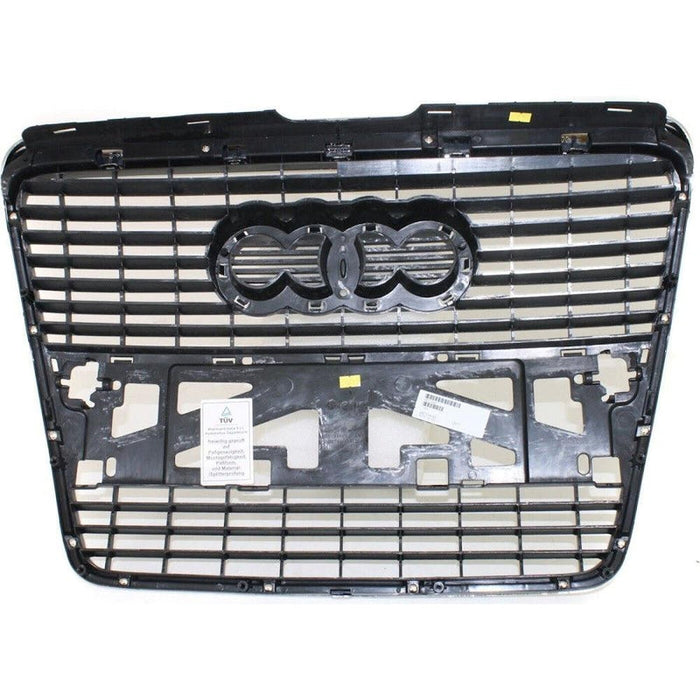 2005-2008 Audi A6 Grille Silver Black Without Sensor - AU1200111-Partify-Painted-Replacement-Body-Parts