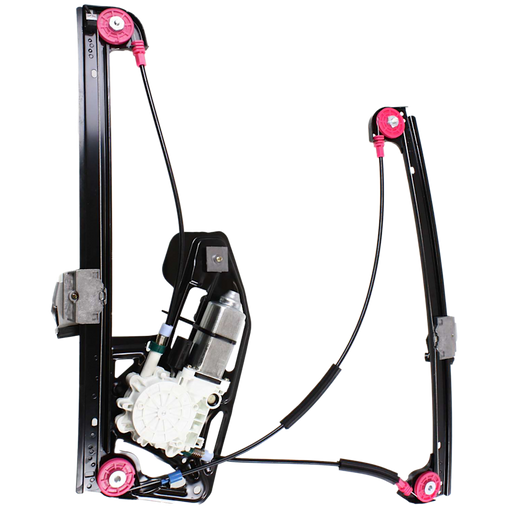 1995-2001 BMW 740i/750iL Front Passenger Side Window Regulator W/Motor W/Insulated Glass Only - BM1351106-Partify-Painted-Replacement-Body-Parts