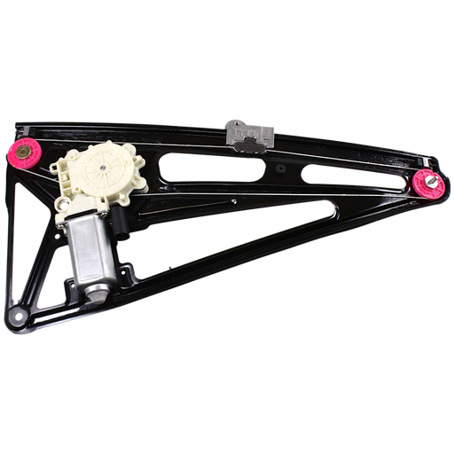 1995-2001 BMW 740i/750iL Rear Driver Side Window Regulator W/Motor W/O Auto Theft Deterrent - BM1550104-Partify-Painted-Replacement-Body-Parts