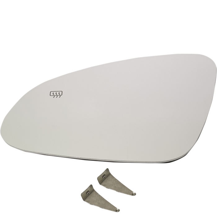 2012-2017 Buick Verano Driver Side Door Mirror Glass Heated W/O Blind Spot Sensor Convex - GM1324164-Partify-Painted-Replacement-Body-Parts