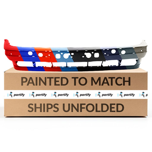 1989-1995 BMW 5 Series Front Bumper - BM1000101-Partify-Painted-Replacement-Body-Parts