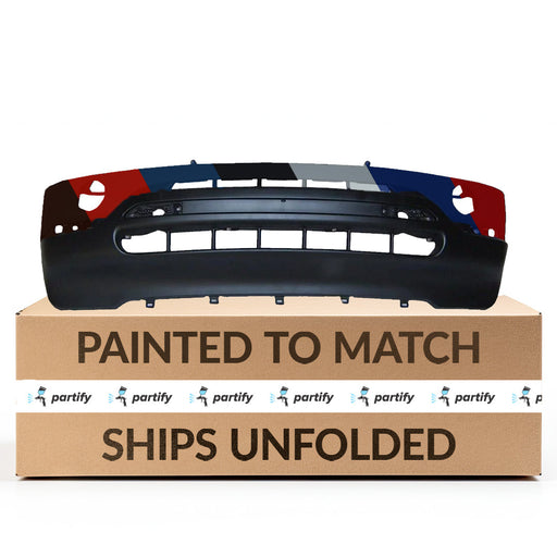 2000-2003 BMW X5 Front Bumper W/O Park Distance Control W/O Headlamp Washer 6 Cyl 3L/8 Cyl 4.4L - BM1000130-Partify-Painted-Replacement-Body-Parts
