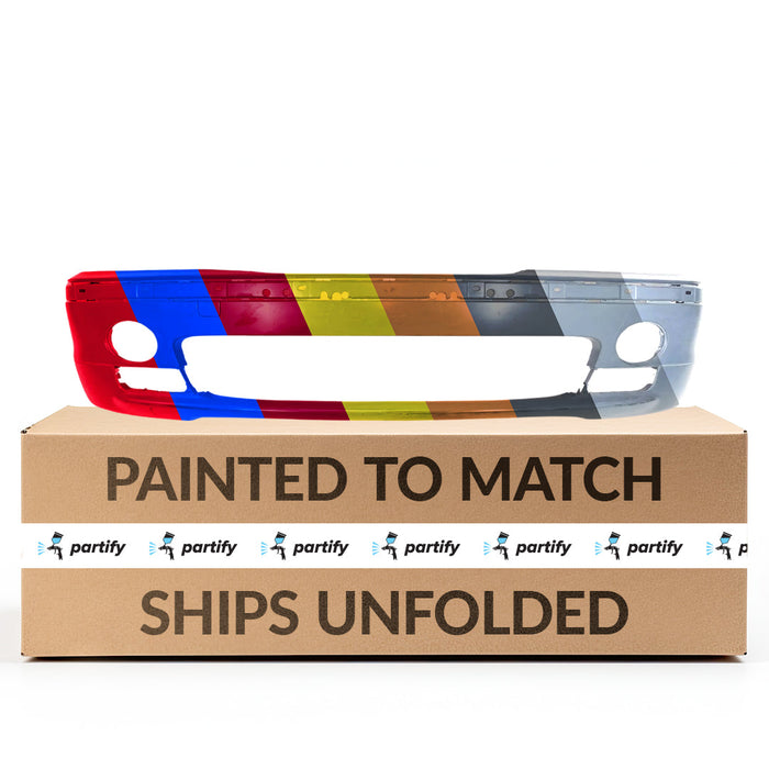 1999-2001 BMW 323i/325i/328i/330i CAPA Certified Front Bumper E46 4 Door Sedan/Wagon - BM1000131-Partify-Painted-Replacement-Body-Parts