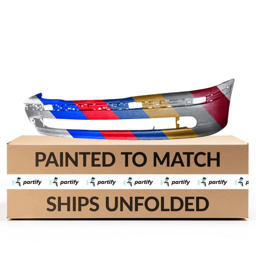2001-2003 BMW 5 Series Front Bumper Without Headlight Washer Holes - BM1000132-Partify-Painted-Replacement-Body-Parts