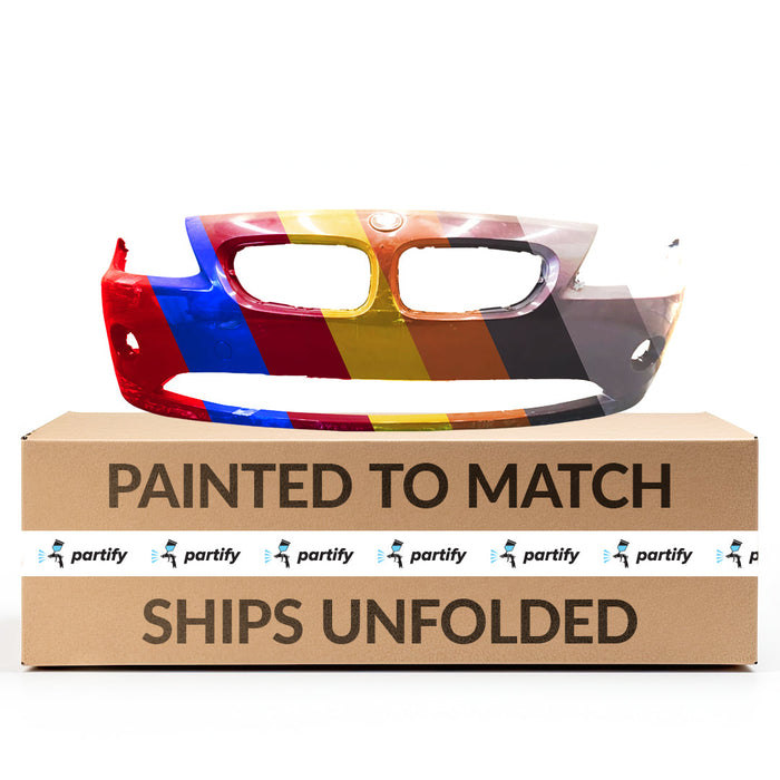 2005-2006 BMW Z4 CAPA Certified Front Bumper W/Headlamp Washers From 10-04 - BM1000174-Partify-Painted-Replacement-Body-Parts