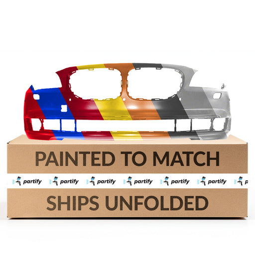 2009-2012 BMW 740i/740Li/750i/750Li/760Li ActiveHybrid/Base/M Sport CAPA Certified Front Bumper F01|F02|F04 W/O M Pkg W/Pdc W/Side View Cameras - BM1000230-Partify-Painted-Replacement-Body-Parts