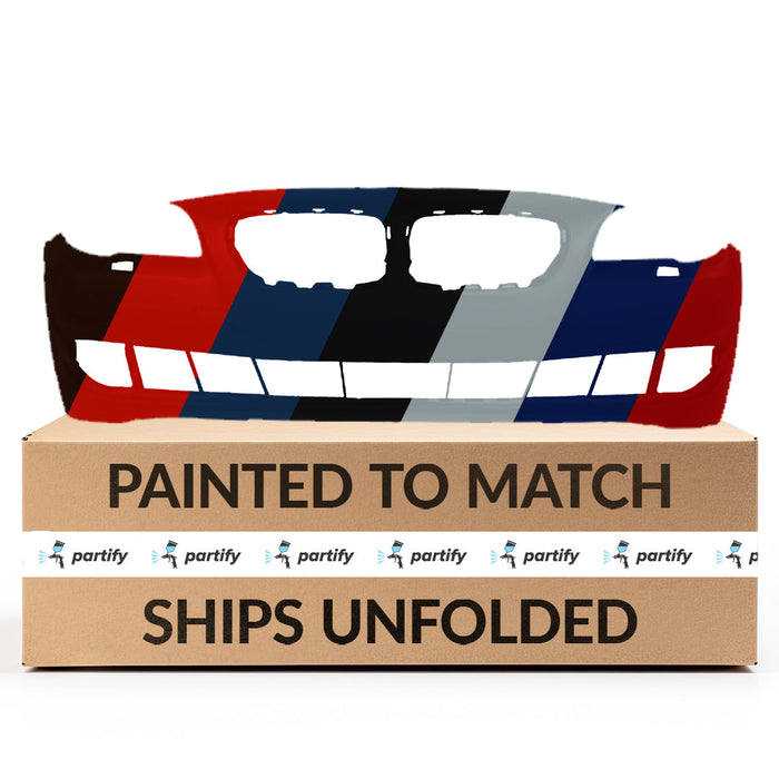 2011 BMW 528i/535i/550i Front Bumper F10 W/O M Pkg W/O Park Distance Control To 5-10 Sedan - BM1000242-Partify-Painted-Replacement-Body-Parts