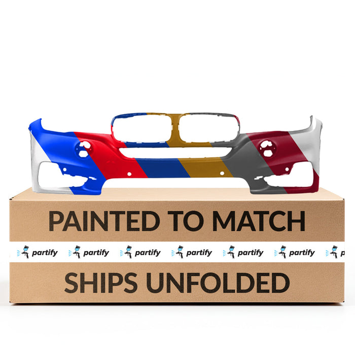 2014-2015 BMW X5 Front Bumper F15 W/O H/L/W W/P/A W/O S/V W/O Led F/L W/O M Sport Package - BM1000323-Partify-Painted-Replacement-Body-Parts