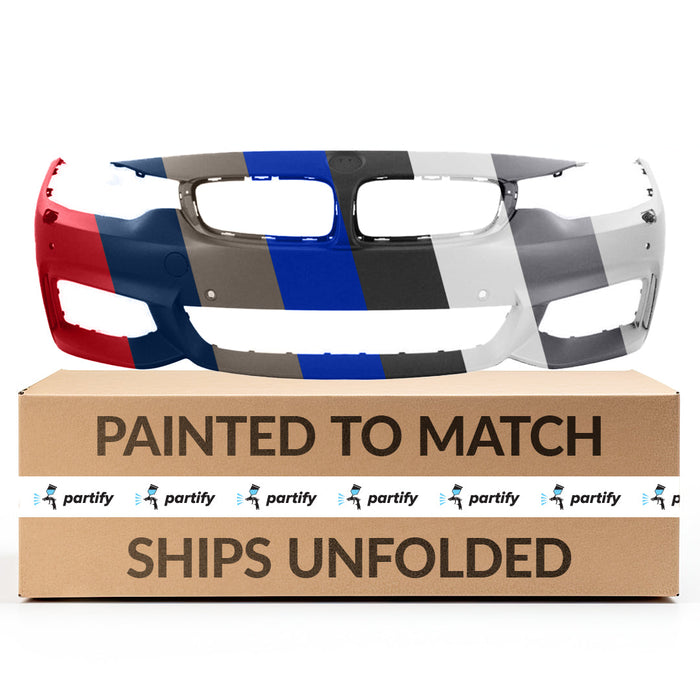 2014-2020 BMW 428I Front Bumper Without Sensor Holes ConvertibleWith M-Package - BM1000343-Partify-Painted-Replacement-Body-Parts