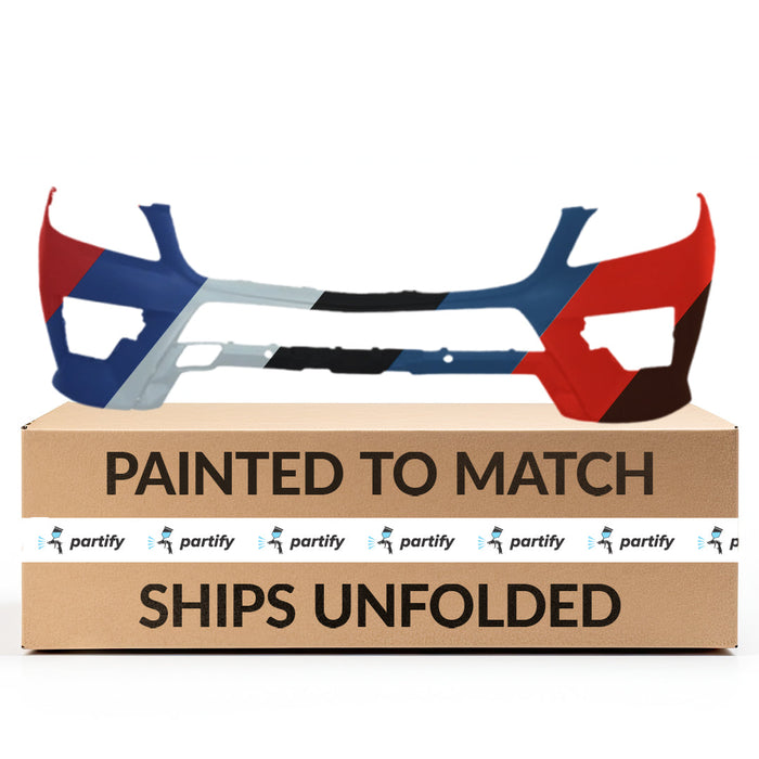 2014-2018 BMW 228i/228i xDrive/230i/230i xDrive/M235i/M235i xDrive/M240i CAPA Certified Front Bumper F22/F23 W/H/L Washers W/Pdc W/Park Assist - BM1000378-Partify-Painted-Replacement-Body-Parts