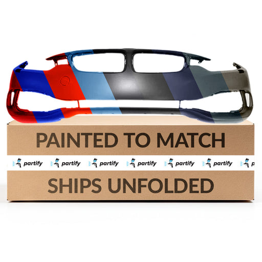 2014-2020 BMW 428I Front Bumper Without Sensor Holes ConvertibleWithout M-Package - BM1000389-Partify-Painted-Replacement-Body-Parts