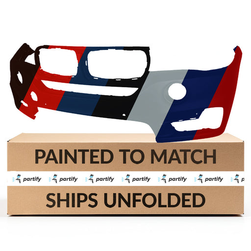 2014-2018 BMW X5 Front Bumper F15 W/O H/L/W W/P/A W/O S/V W/Led F/L W/O M Sport Package - BM1000394-Partify-Painted-Replacement-Body-Parts