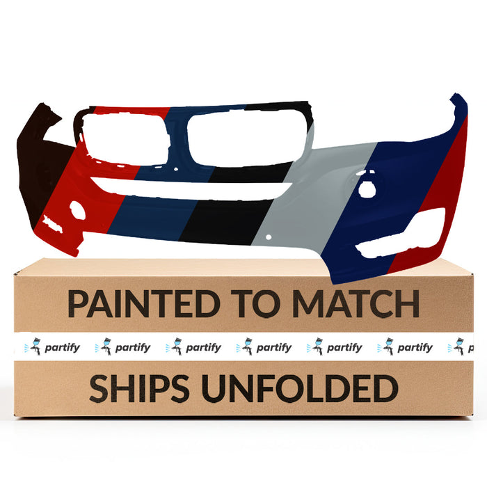 2014-2018 BMW X5 CAPA Certified Front Bumper F15 W/O H/L/W W/P/A W/S/V W/O Led F/L W/O M Sport Package - BM1000395-Partify-Painted-Replacement-Body-Parts