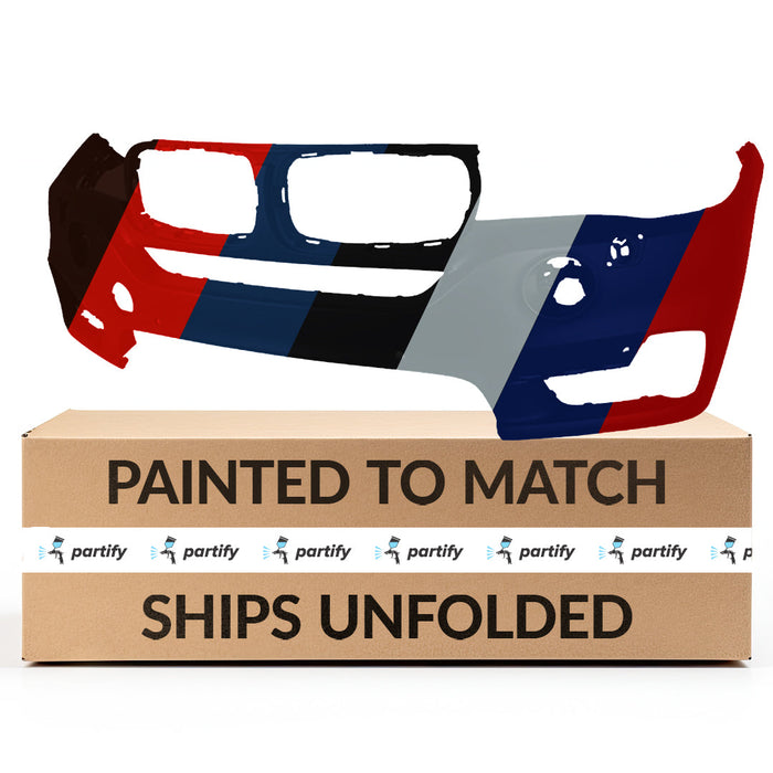2014-2018 BMW X5 CAPA Certified Front Bumper F15 W/O H/L/W W/P/A W/S/V W/Led F/L W/O M Sport Package - BM1000396-Partify-Painted-Replacement-Body-Parts