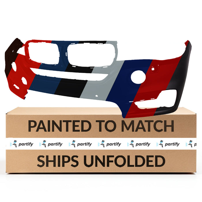 2014-2018 BMW X5 Front Bumper F15 W/H/L/W W/O P/A W/S/V W/Led F/L W/O M Sport Package - BM1000399-Partify-Painted-Replacement-Body-Parts