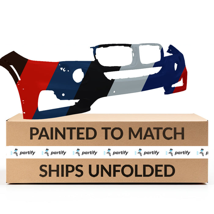 2014-2018 BMW X5 CAPA Certified Front Bumper F15 W/H/L/W W/P/A W/O S/V W/Led F/L W/O M Sport Package - BM1000401-Partify-Painted-Replacement-Body-Parts