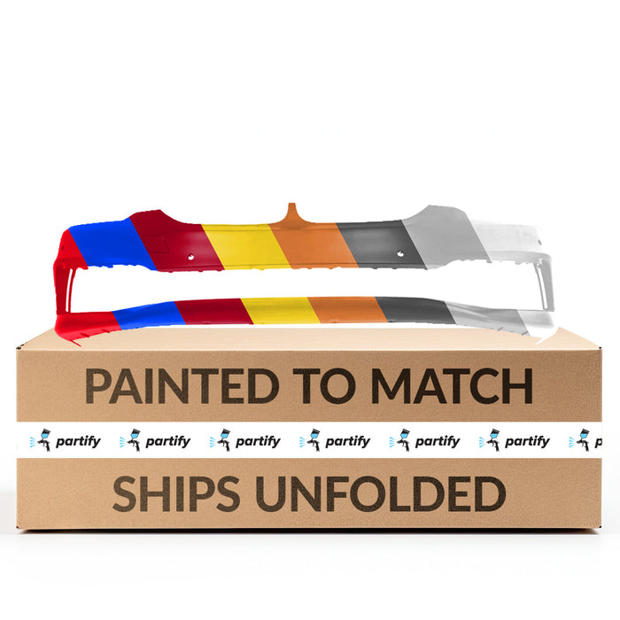 2017-2020 BMW 530e/530i/540i CAPA Certified Front Bumper G30 W/O M Pkg W/Pdc W/Park Assist Sedan - BM1000469-Partify-Painted-Replacement-Body-Parts