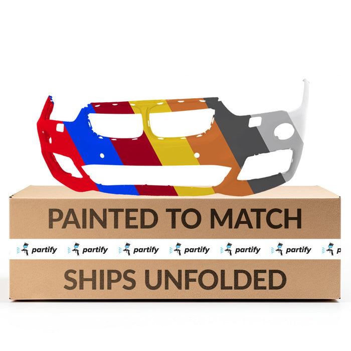 2017-2019 BMW X1 CAPA Certified Front Bumper F48 W/M Pkg W/Headlamp Washer W/Park Distance Control - BM1000539-Partify-Painted-Replacement-Body-Parts