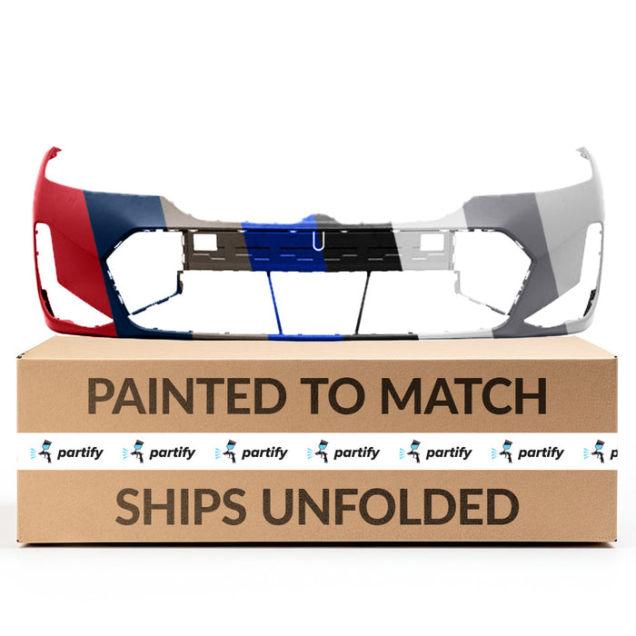 2023-2024 BMW 330e/330e xDrive/330i/330i xDrive/M340i/M340i xDrive Front Bumper G20 W/M Sport Pkg W/Park Distance Control Sedan - BM1000557-Partify-Painted-Replacement-Body-Parts