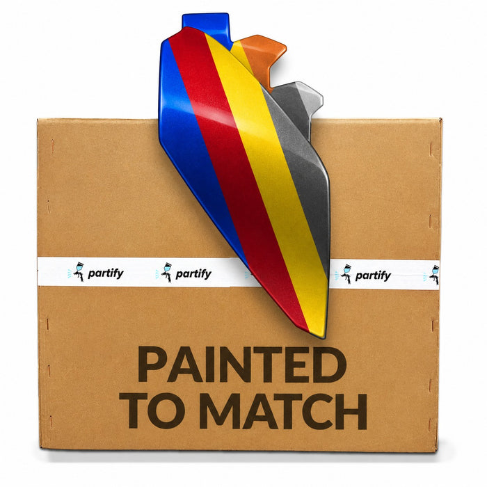 Partify painted-to-match tow hook cover graphic - BM1029184