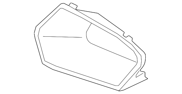 BMW 330e/330e xDrive/330i/330i xDrive Bumper Insert Without M Package Side Cover - BM1038272