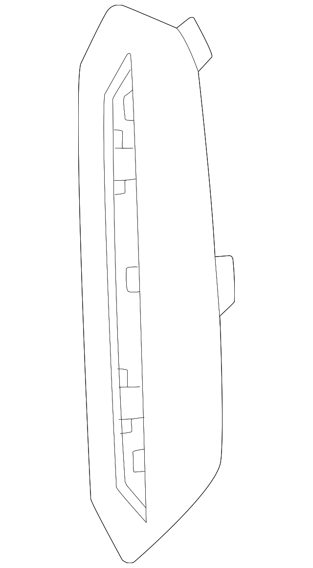 BMW X3 Outer Grille Bumper Insert Without M Package - BM1038277