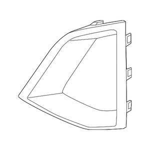Front Passenger Side Bumper Insert image